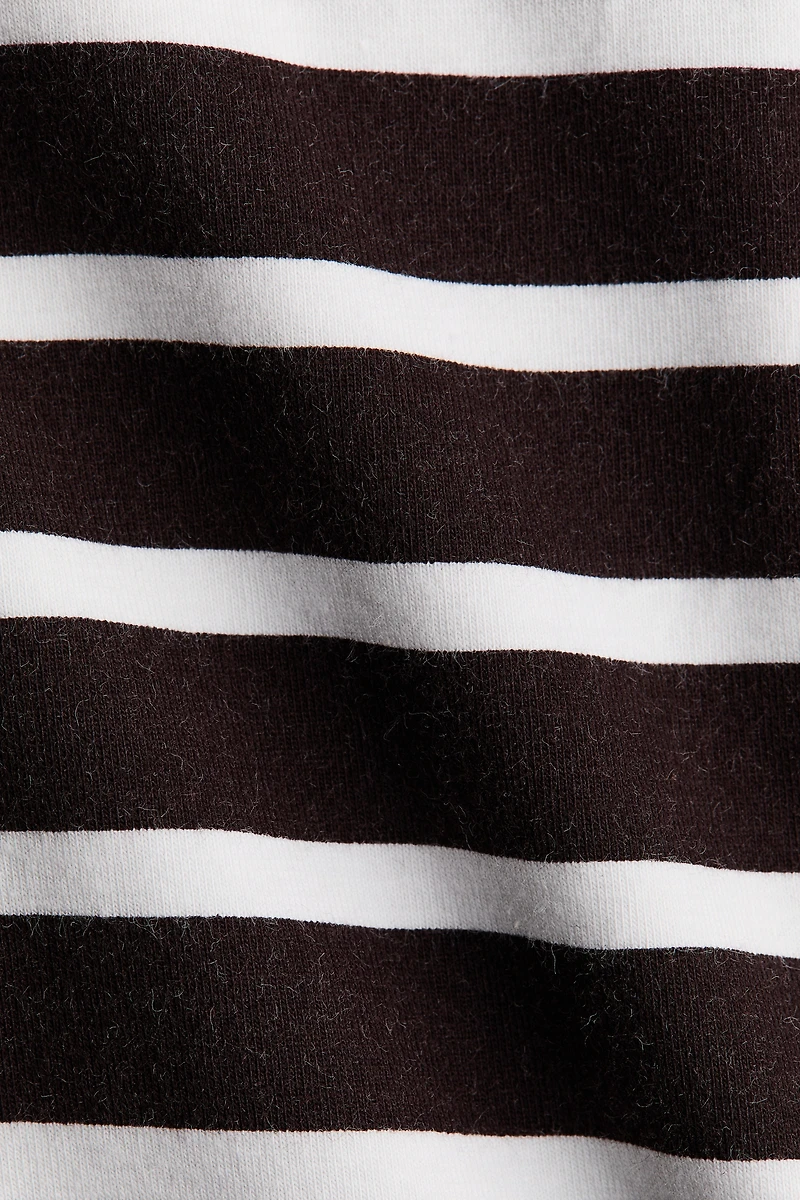 Batwing-Sleeved Jersey Top