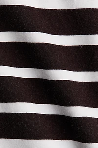 Batwing-Sleeved Jersey Top