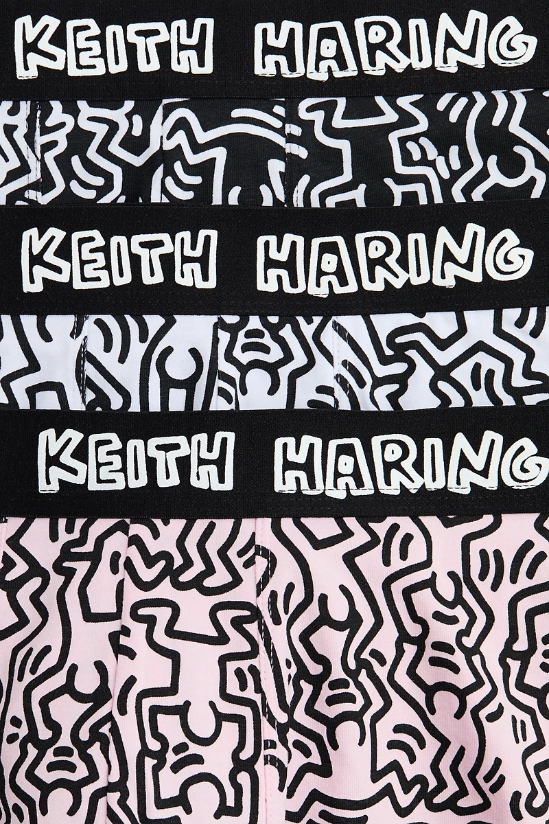 3-Pack Printed Cotton Boxer Briefs