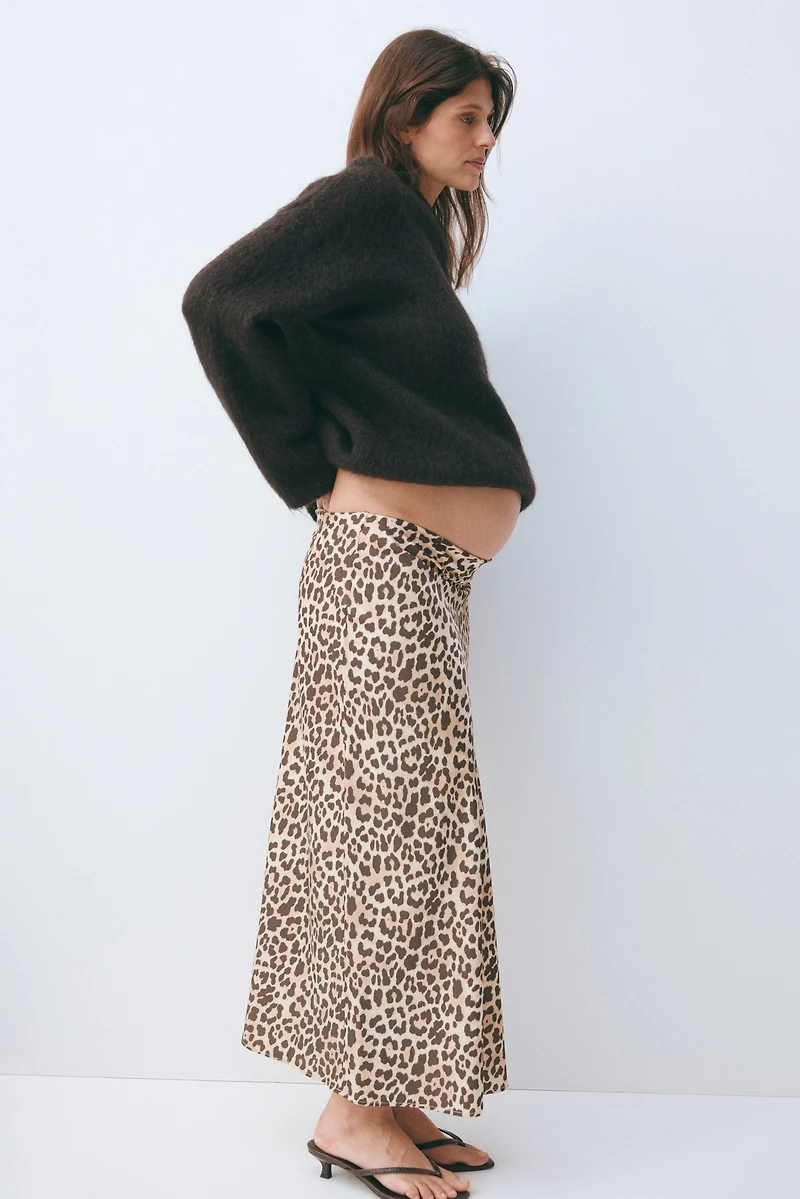 MAMA Satin Slip Skirt