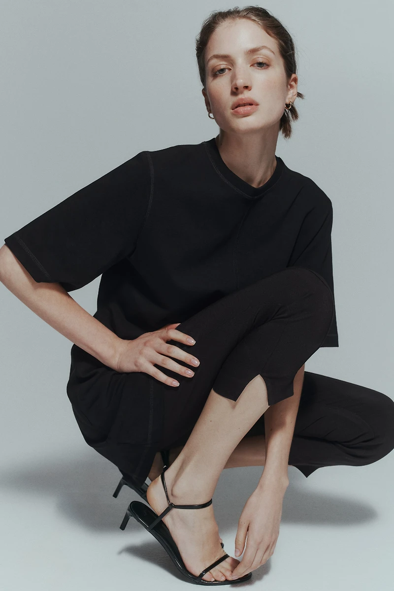 Robe T-shirt en coton