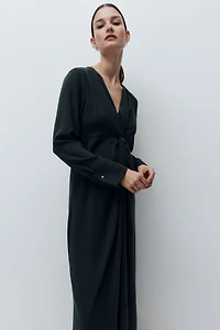MAMA Draped Dress