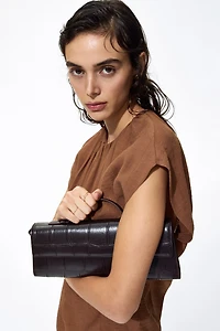 Oversized Gathered Blouse