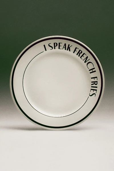 Assiette moyenne en porcelaine