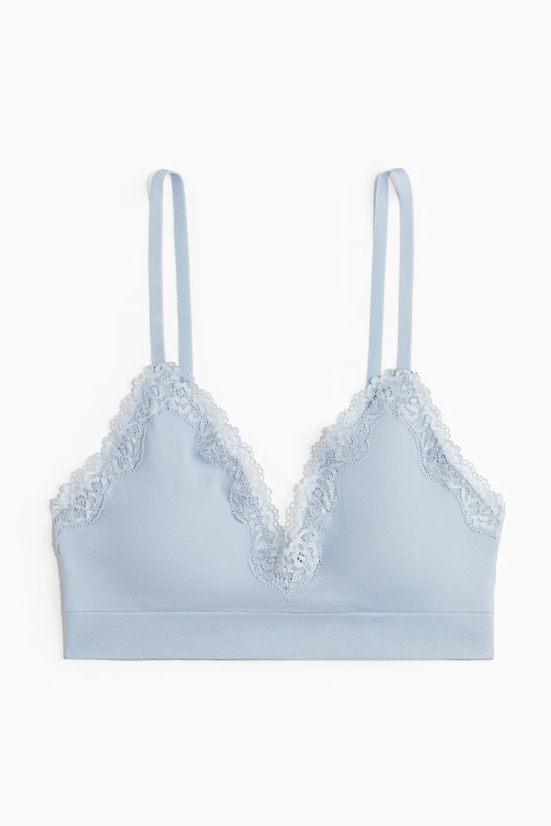 Seamless Padded Soft-Cup Bra