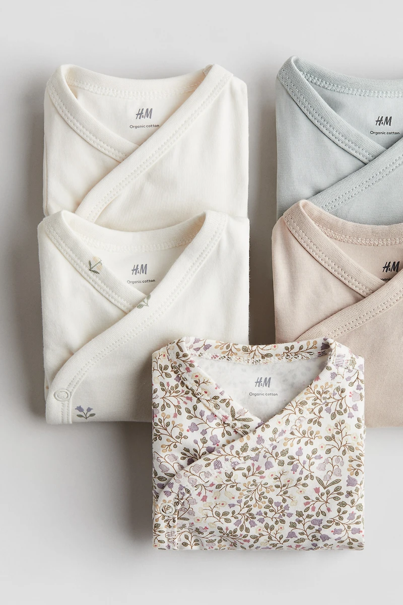 5-pack Wrapover Bodysuits