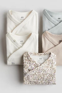 5-pack Wrapover Bodysuits