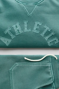 2-Piece Sweatshirt and Sweatshorts Set