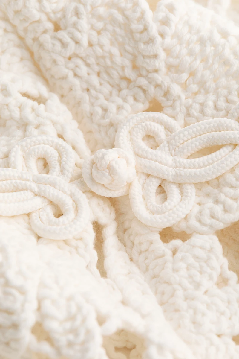 Chandail d’aspect crochet