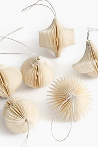 6-Pack Paper Ornaments