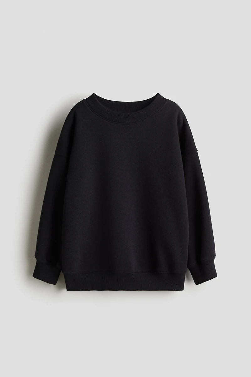 Oversized Brushed-Inside Sweatshirt