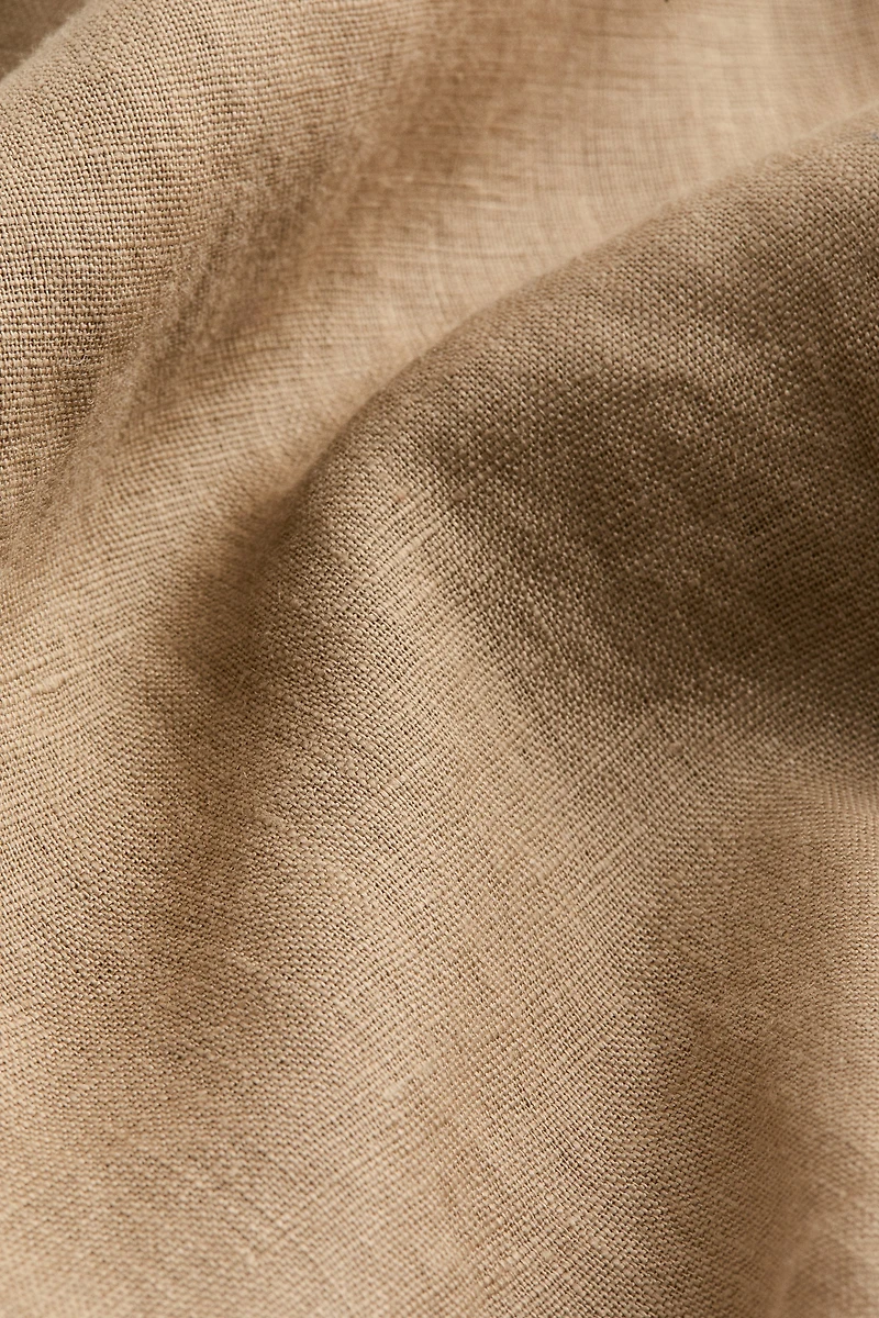 Washed Linen Robe