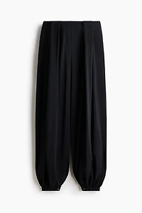 Balloon-Leg Modal Pants