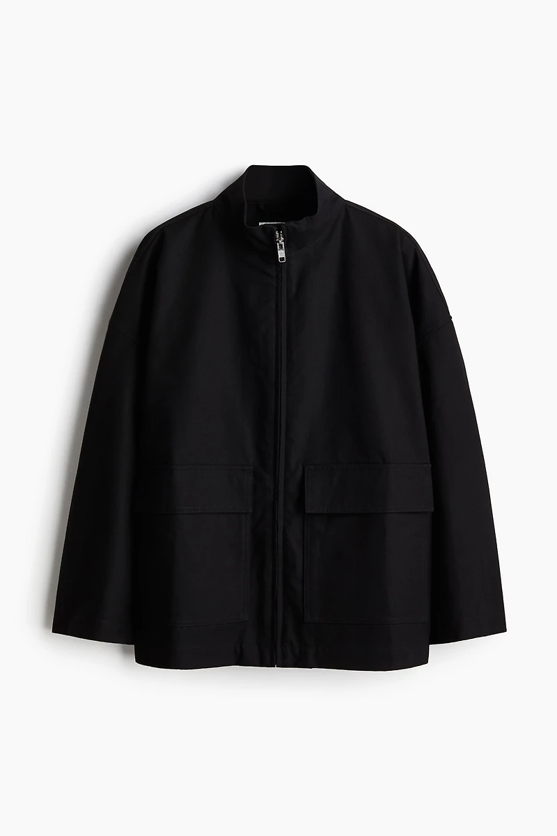 Veste ample en toile