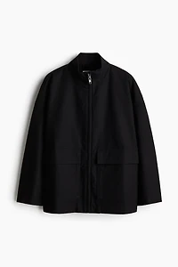 Veste ample en toile