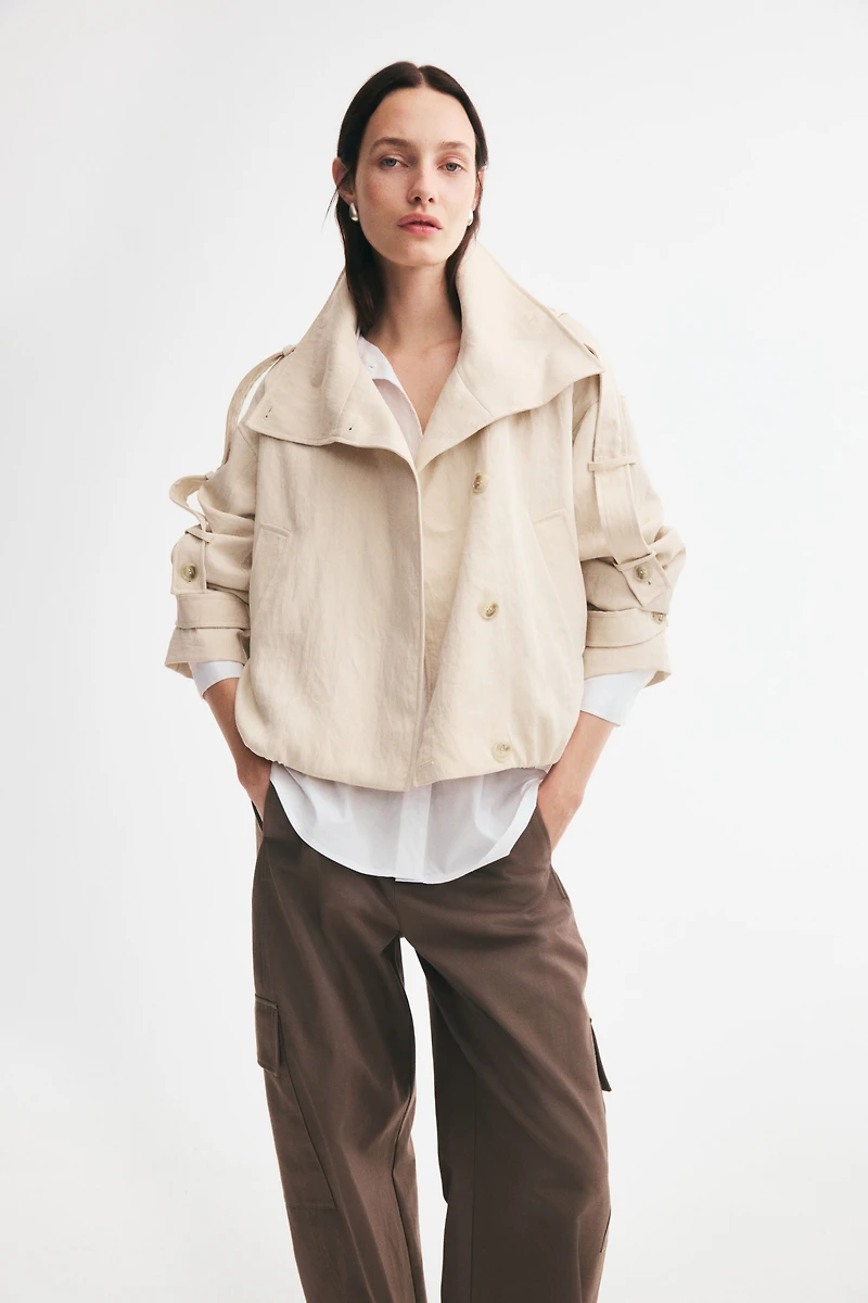 Oversized Trench Jacket