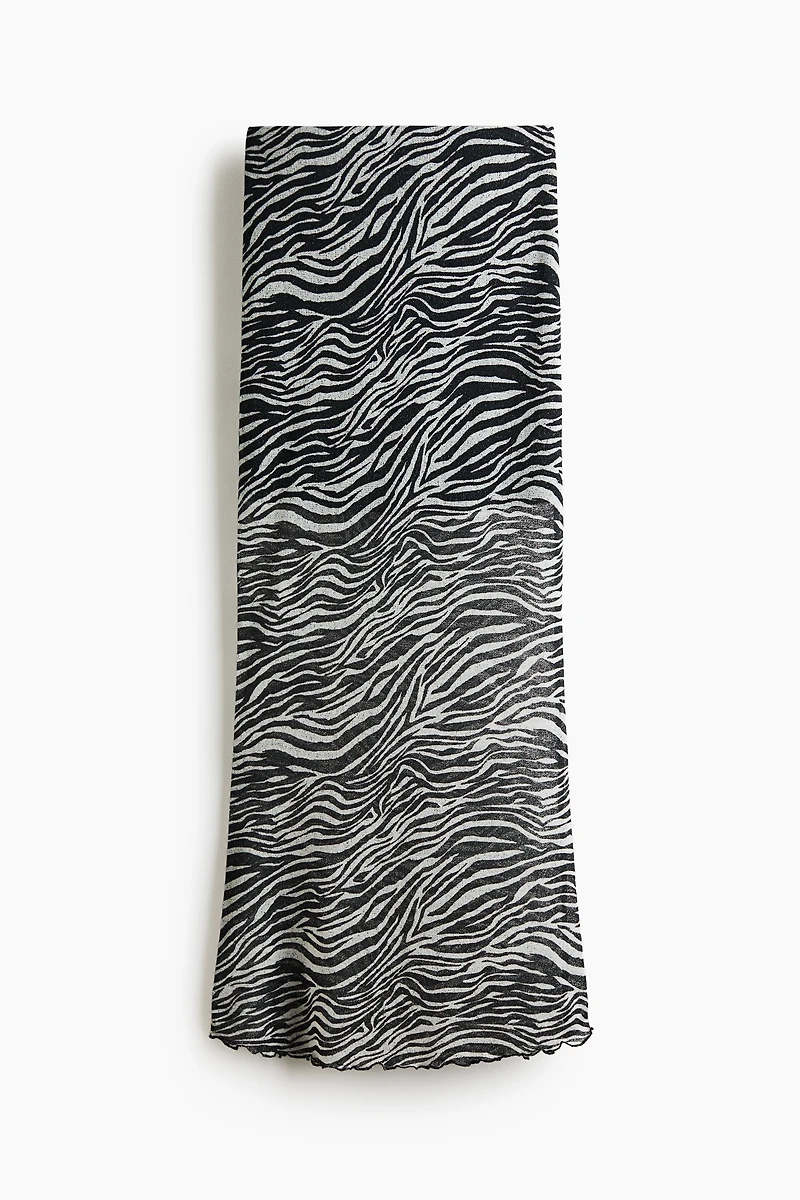 Jupe maxi imprimée