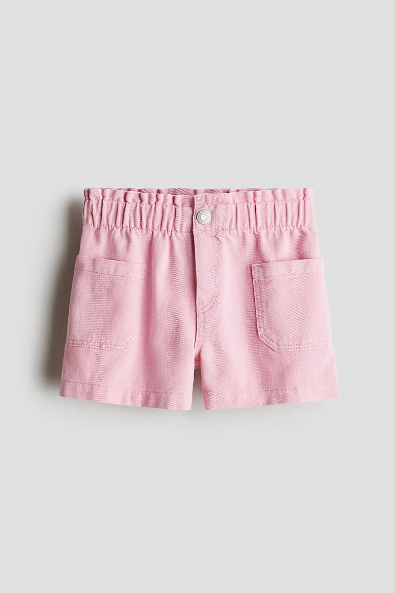 Loose Fit Denim Shorts