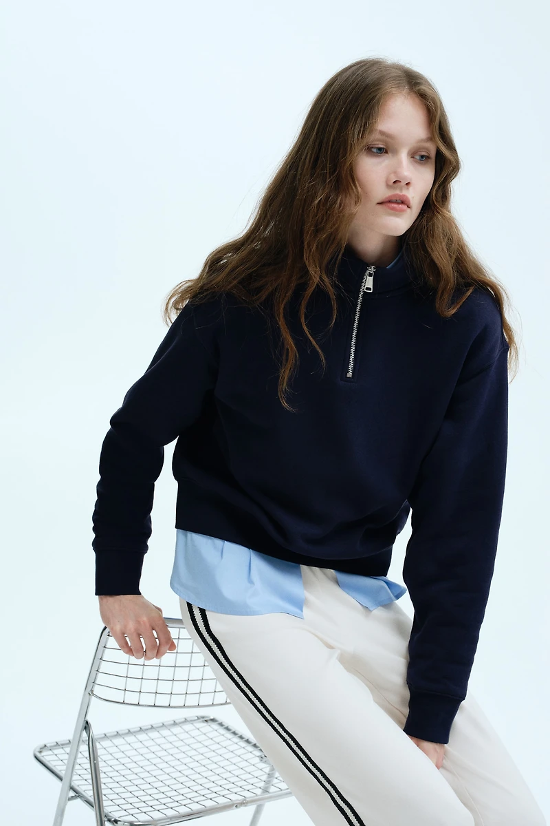 Half-Zip Sweatshirt