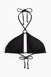 Haut de bikini rembourré avec dos nu