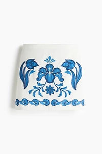 Bead-Detail Mini Skirt