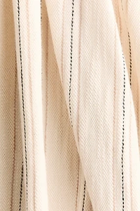 Textured Cotton Pull-On Pants