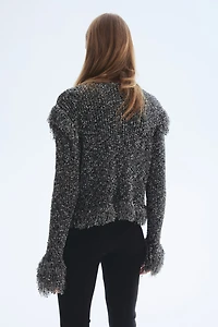 Cardigan with Fringe