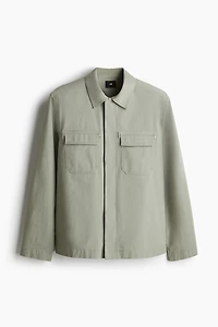 Regular-Fit Utility Overshirt