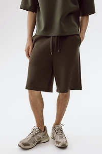 Relaxed-Fit Scuba Shorts