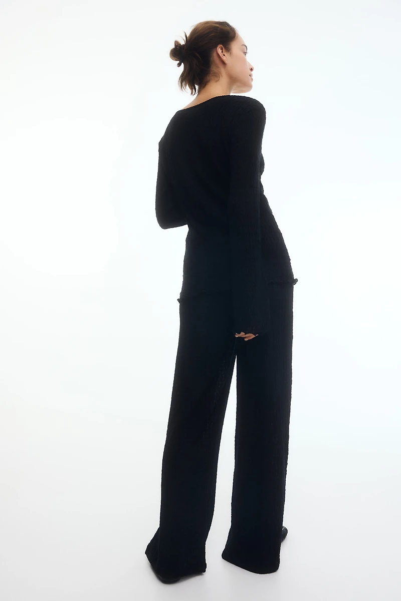 MAMA Ensemble 2 pièces en jersey texturé