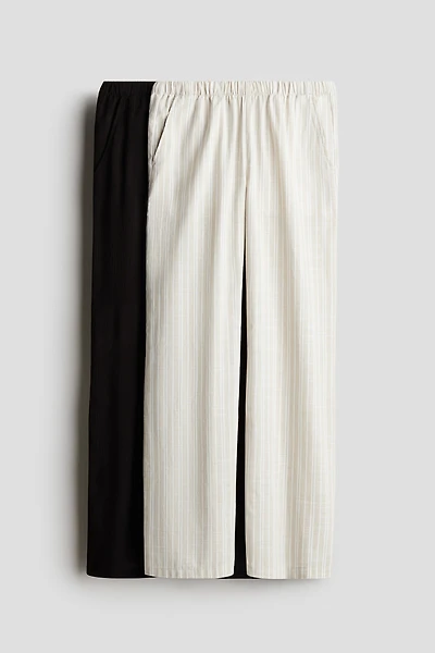 2-Pack Wide-Leg Pants