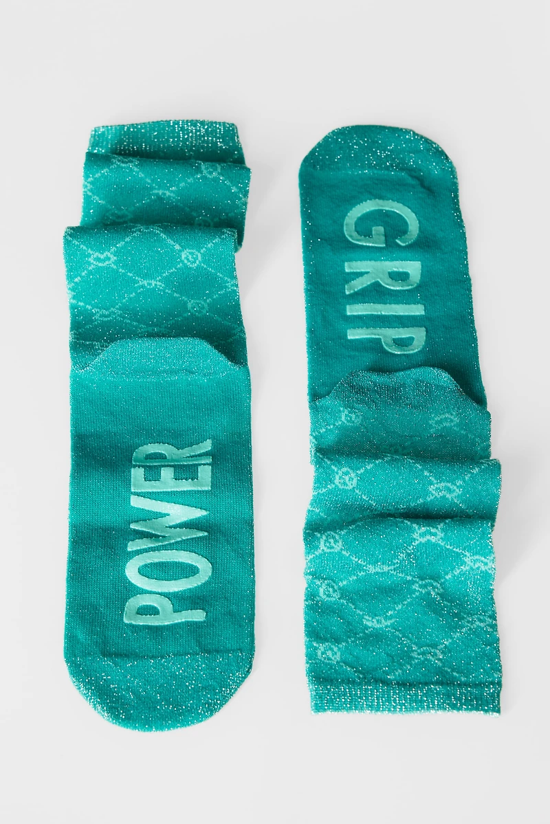 Glittery Non-Slip Socks