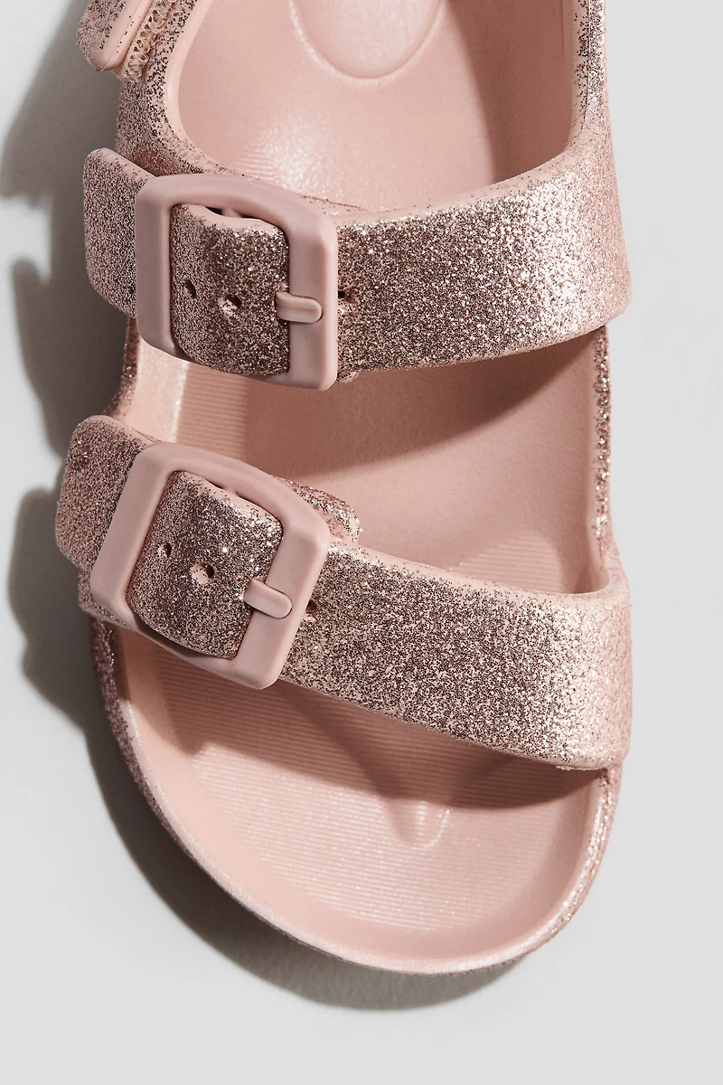 Two-strap pool shoes