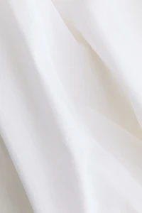 Jupe plissée en coton