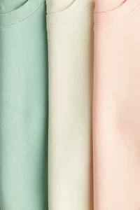 3-pack Brushed-Inside Sweatshirts