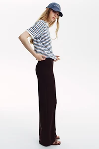 Fine-Knit Polo Shirt