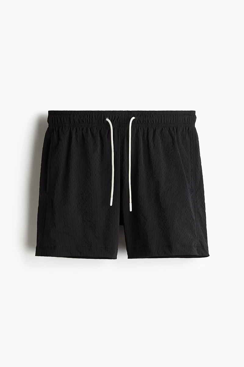 Seersucker Swim Shorts