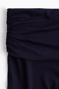 Pantalon de yoga froncé
