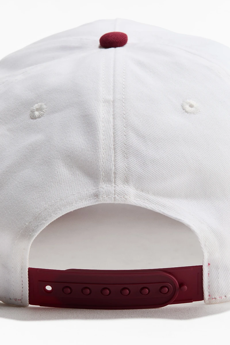 Cotton Twill Cap with Motif