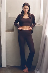 Flared Yoga Leggings with SoftMove™