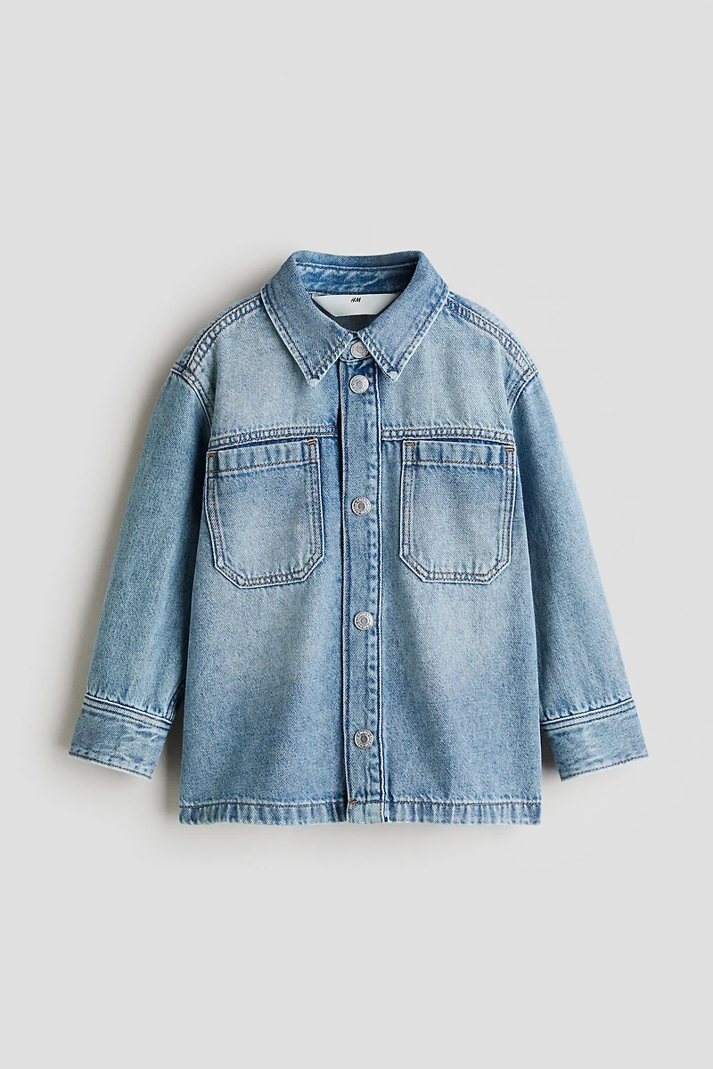 Surchemise en denim