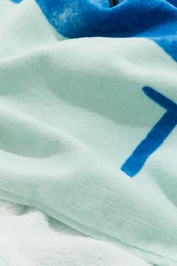 Patterned Bath Towel