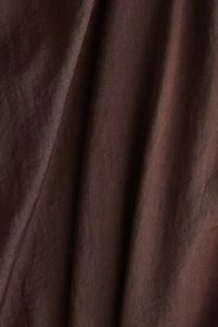 Pantalon à jambes ballon en satin