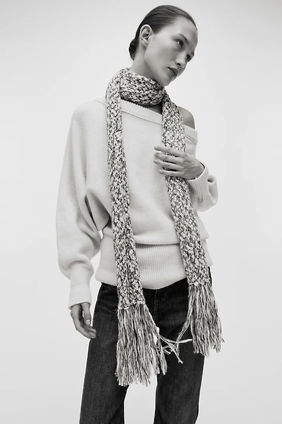 One-Shoulder Sweater