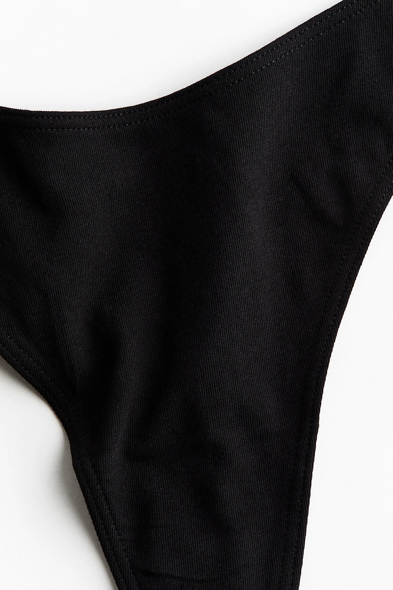Lot de 10 culottes Thong en coton