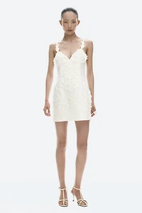 Appliquéd Strappy Dress