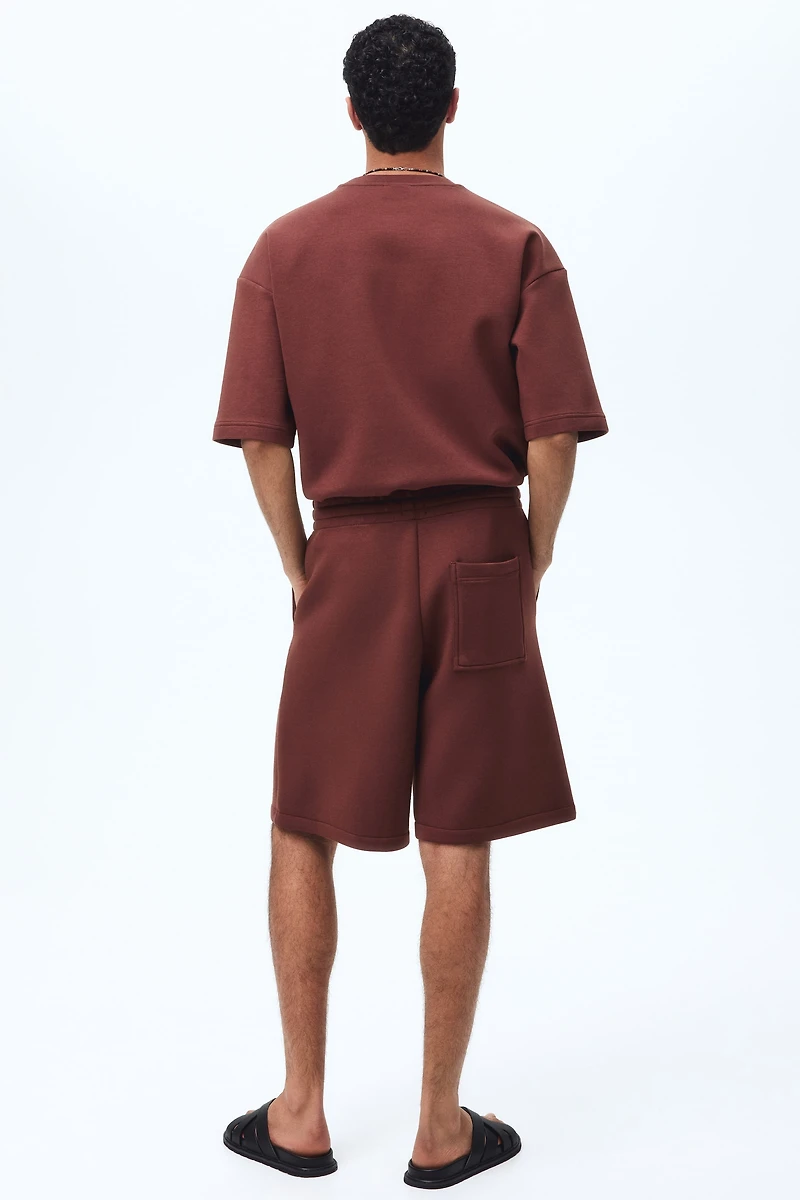 Relaxed-Fit Scuba Shorts