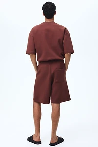 Relaxed-Fit Scuba Shorts