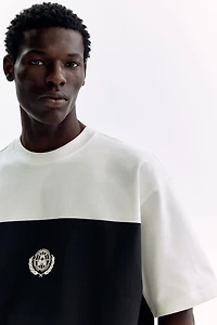 T-shirt imprimé grande taille