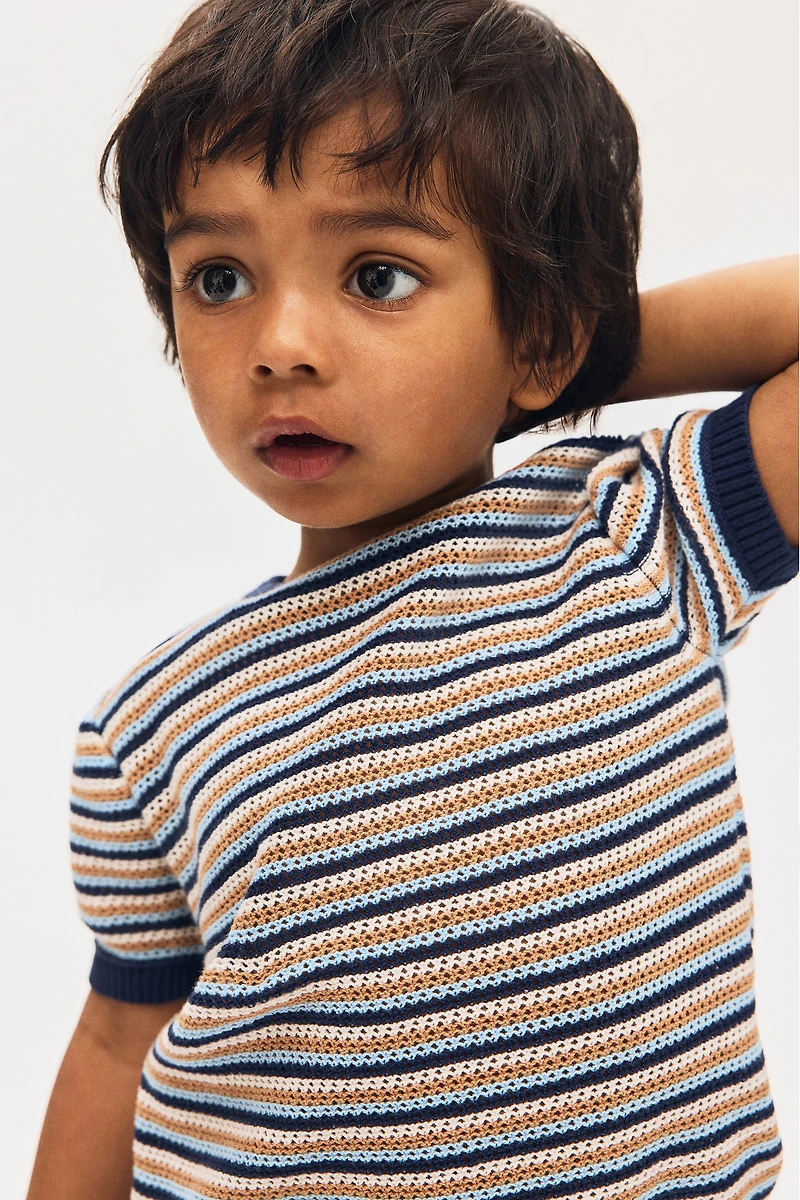 T-shirt en tricot de coton